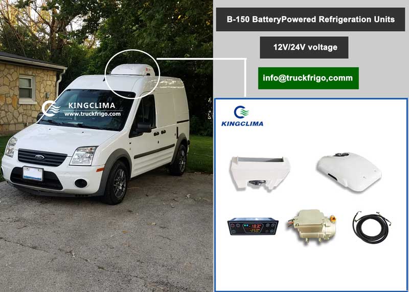 B-150 Van Refrigeration Systems for Ford Transit Van to Russia