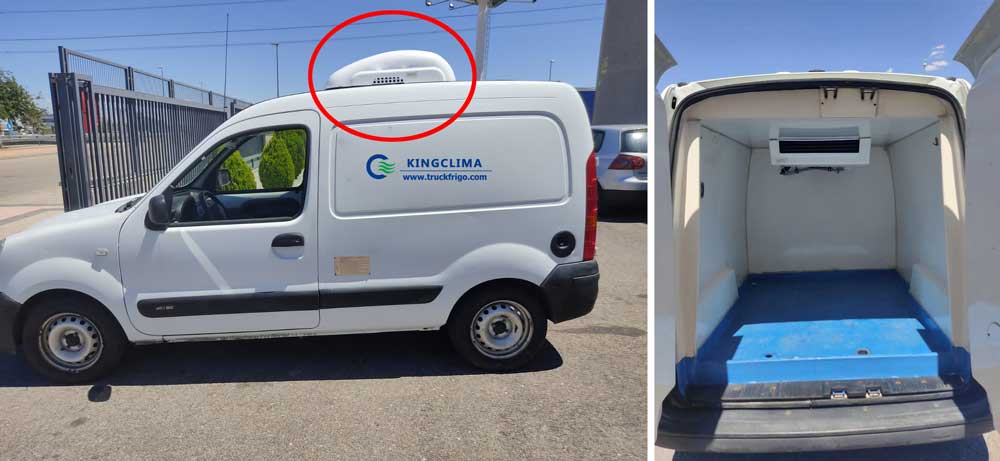 B-150 Van Refrigeration Unit Export to USA - KingClima