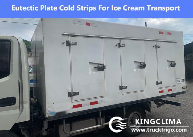 Eutectic Plate Cold Strips For Ice Cream Transport To Ecuador - Kingclima