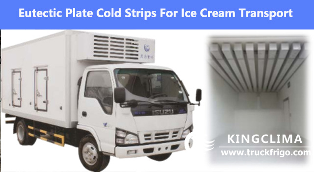 Eutectic Plate Cold Strips For Ice Cream Transport To Ecuador - Kingclima