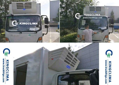 K-560S Box Truck Refrigeration Unit for Sale to Russia - KingClima