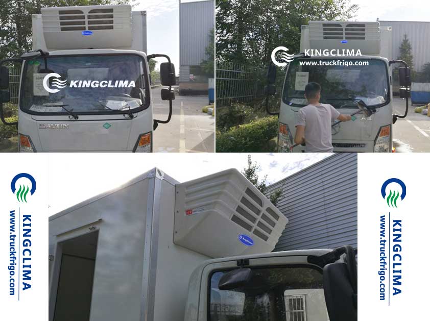 K-560S Transport Refrigeration Units Export to Chile - KingClima