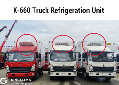K-660 Vehicle Refrigeration Unit Export to Thailand - KingClima