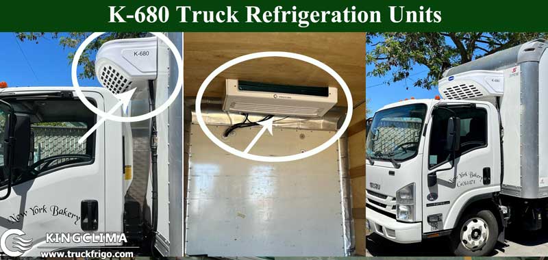 K-680 Truck Refrigeration Unit Delivered to USA - KingClima 