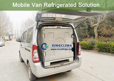 Mobile Refrigeration Solution for Vans and Trucks to South Africa