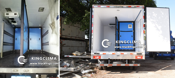 The Solution of Muti-temp Delivery with Insulation Panels for USA Customer - KingClima 