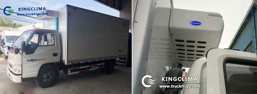 First Cooperation with UAE Customer as Sample Order with K-360C Truck Refrigeration Unit 