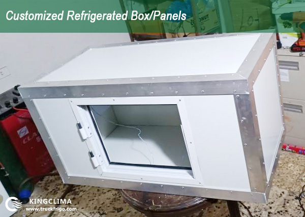 Customized Refrigerated Box for Truck for Saudi Arabia - KingClima 