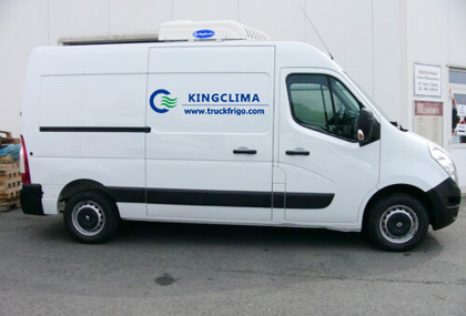 Full Electric Van Freezing Solutions for Perishable Cargoes Delivery - KingClima