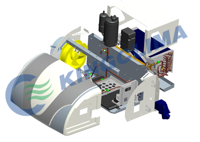 Mobile Freezer Unit Export to French Market - KingClima