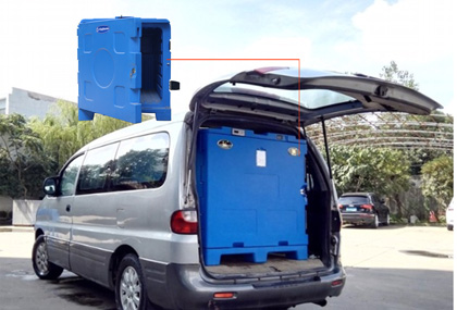 Portable Refrigerated Container Solution for Vans - KingClima