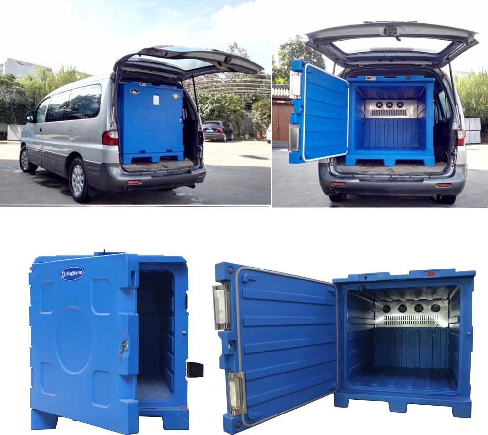 Portable Refrigerated Container Solution for Vans - KingClima