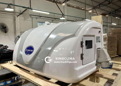 Small Refrigerated Trailer Unit Export to New Zealand - KingClima 