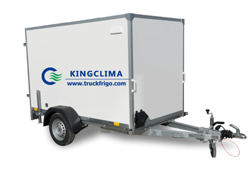 Small Refrigerated Trailer Unit Export to New Zealand - KingClima 