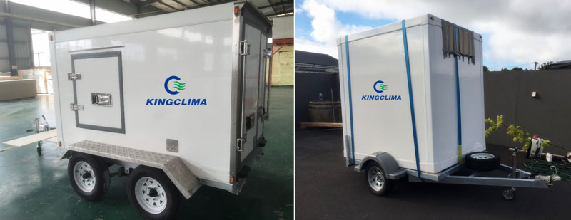 Solutions of Mobile Cooler Trailers - KingClima