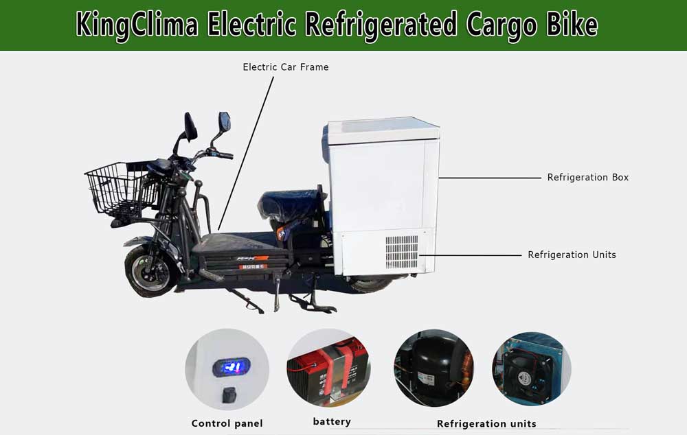 electric refrigerated cargo bike 