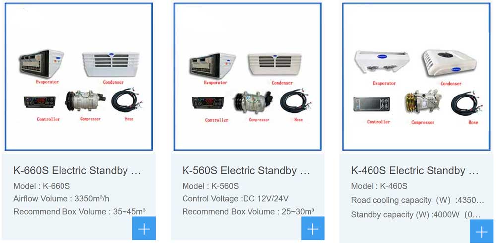 integrated truck refrigeration units