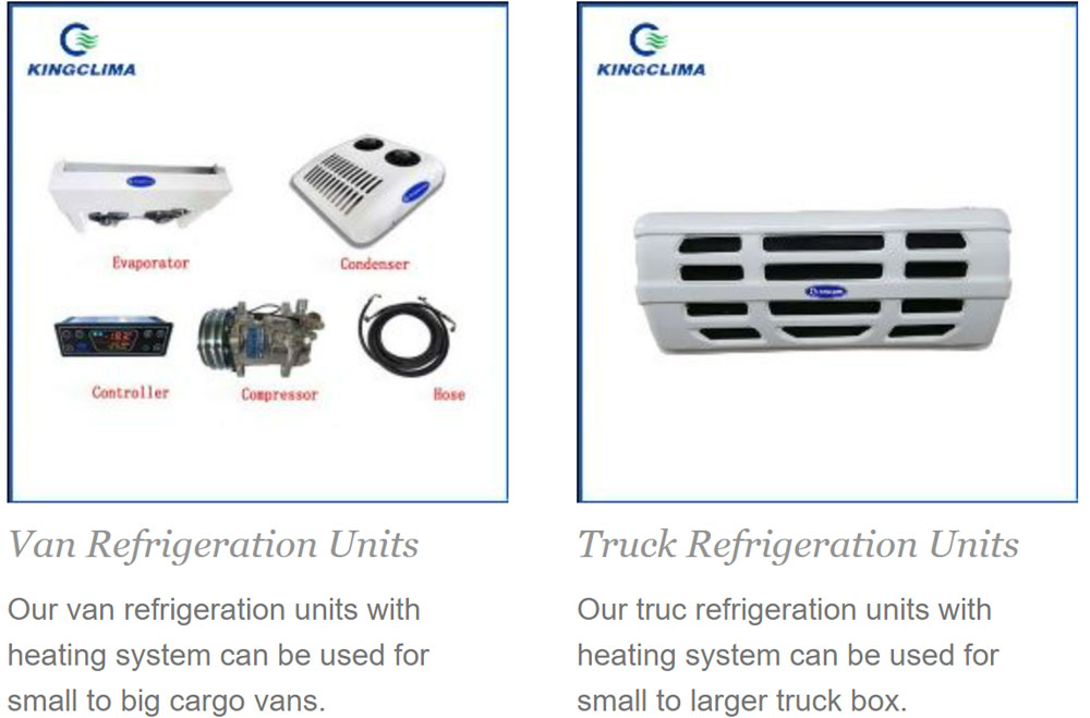 kingclima truck and van refrigeration units