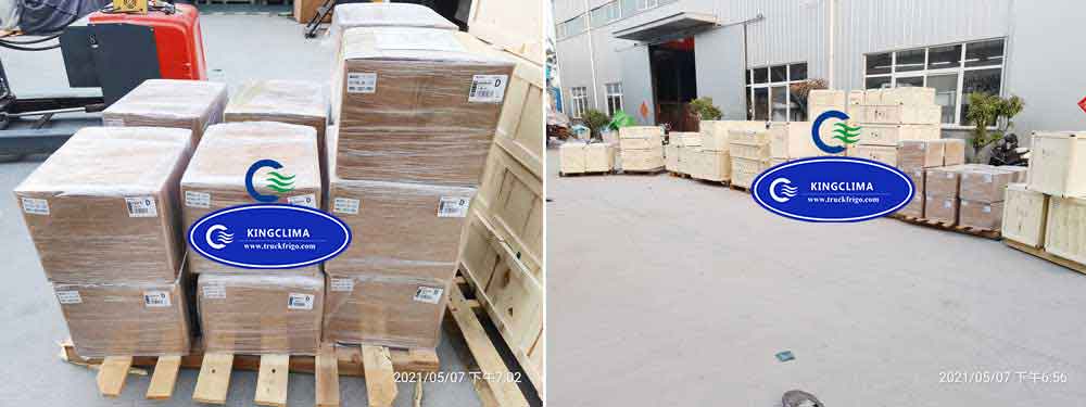 Large Batches of Truck Refrigeration Units Delivery to South America Customers
