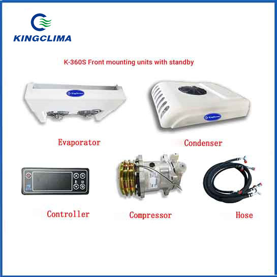 KingClima K-360S Backup Power Truck Freezer Units