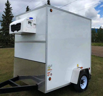Refrigeration Solution for Small Mobile Trailer