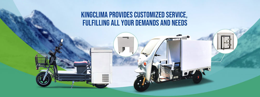 Refrigeration Solution for Three Wheeler/Cargo Bike - KingClima 