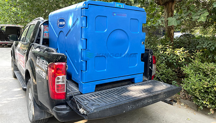 refrigerated box for pickup truck