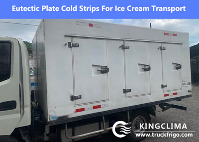 Eutectic Plate Cold Strips For Ice Cream Transport To Ecuador - Kingclima