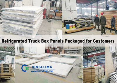 K-460 Truck Refrigeration System and Refrigerated Truck Box Export to Nicaragua - KingClima