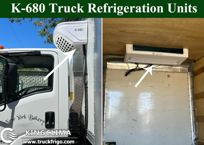 K-680 Truck Refrigeration Unit Delivered to USA - KingClima 