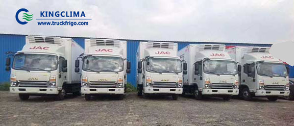 K-760 Large Truck Freezer Units Arrived at Russia - KingClima