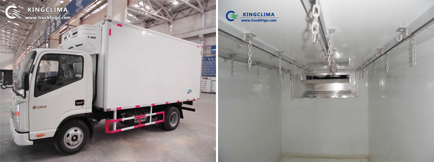 T-360 Direct Driven Truck Refrigeration Unit Arrived to Russia Customer - KingClima 