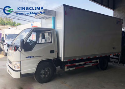 K-360C Truck Refrigeration Unit is Installed for UAE Customer’s Truck - KingClima