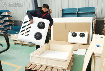 2 sets of V-300 Van Reefer Units Export to Korea - KingClima 