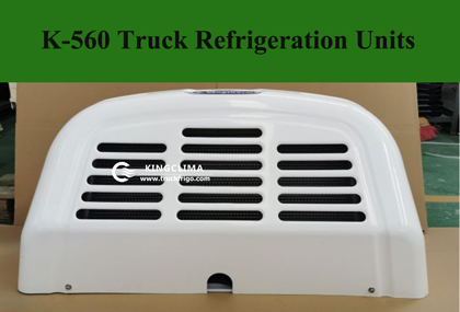 K-560 truck refrigeration unit sells well in Barbados - KingClima